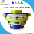 Small size cute candy bear space sand table